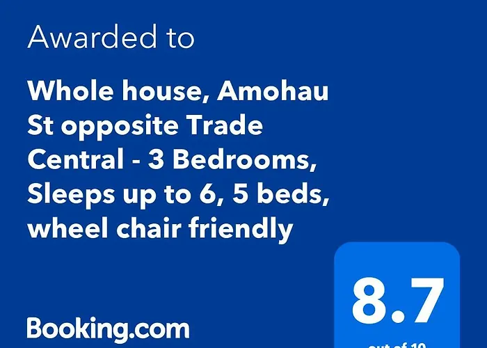 Whole House, Amohau St Opposite Trade - 3 Bedrooms, Sleeps Up To 6, 5 Beds, Wheel Chair Friendly *